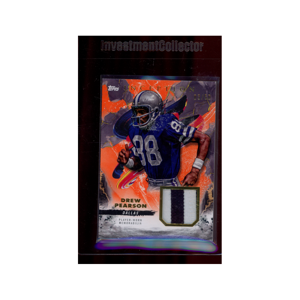 Drew Pearson 2024 Topps Inception Football Patch /50