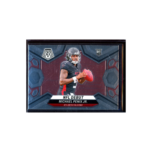 Michael Penix Jr. 2024 Panini Mosaic Football Rookie NFL Debut