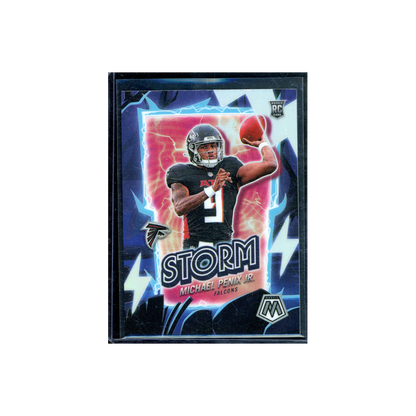 Michael Penix Jr 2024 Panini Mosaic Football Storm Rookie