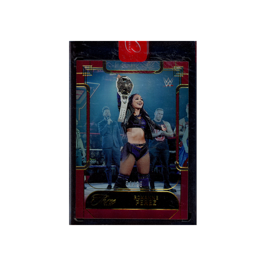 Roxanne Perez 2024 Panini Three Count WWE Red /25