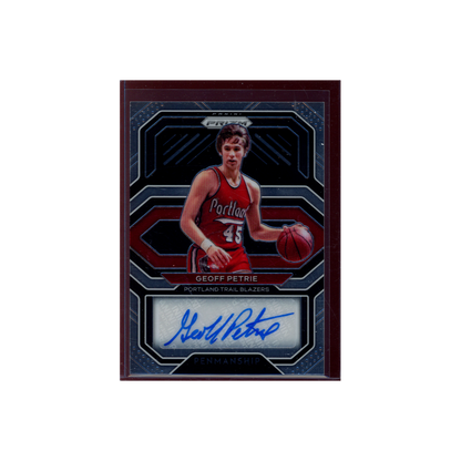 Geoff Petrie 2020-21 Panini Prizm Basketball Auto