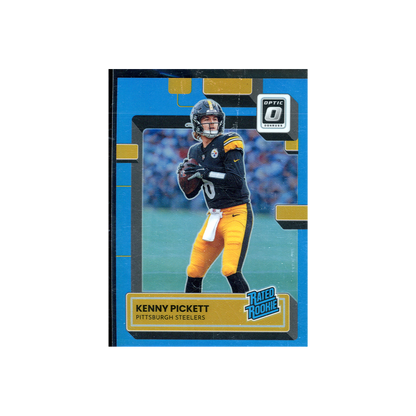 Kenny Pickett 2022 Panini Donruss Optic Football Rated Rookie Aqua /299