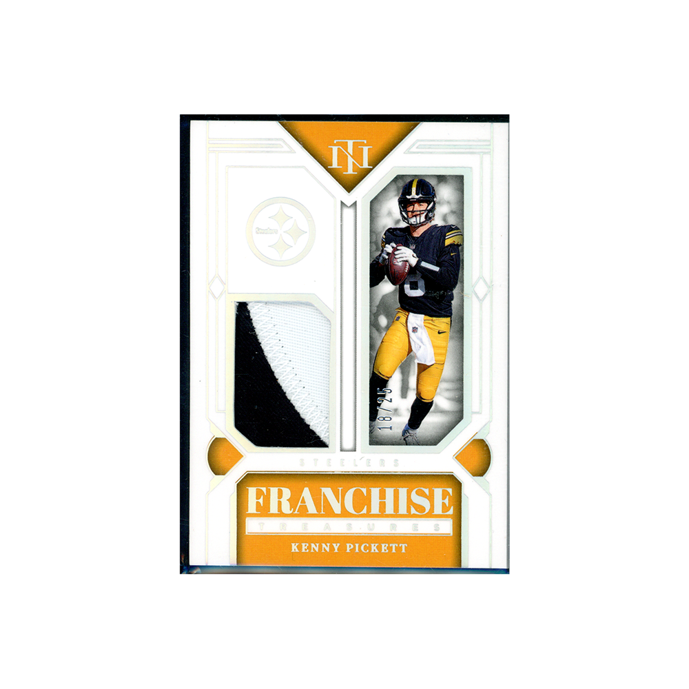 Kenny Pickett 2023 Panini National Treasures Football Franchise Treasures Patch /25