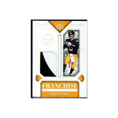 Kenny Pickett 2023 Panini National Treasures Football Franchise Treasures Patch /25