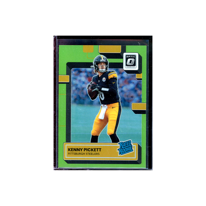 Kenny Pickett 2022 Panini Donruss Optic Football Rated Rookie Lime Green /35