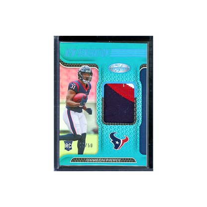 Dameon Pierce 2022 Panini Certified Football New Generation Rookie Patch /50