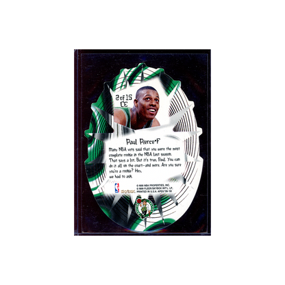 Paul Pierce 1999 Skybox Apex Cutting Edge Die-Cut