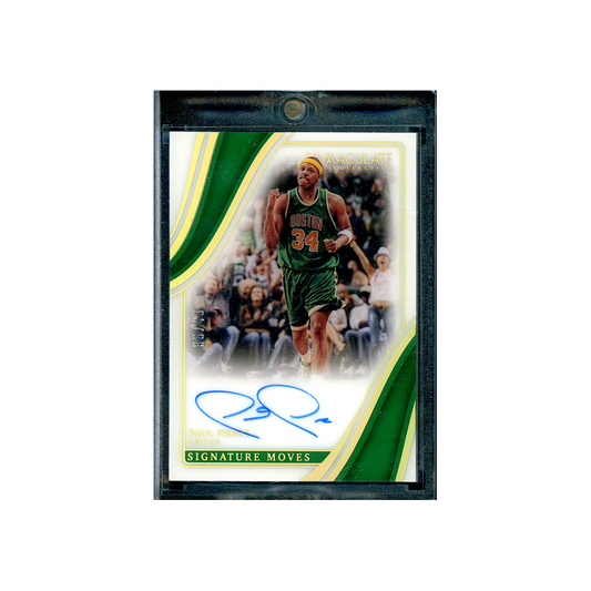 Paul Pierce 2022-23 Panini Immaculate Collection Basketball Signature Moves Auto /49