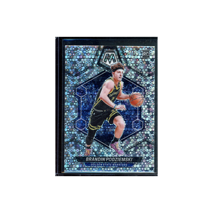 Brandin Podziemski 2023-24 Panini Mosaic Basketball Fast Break Rookie