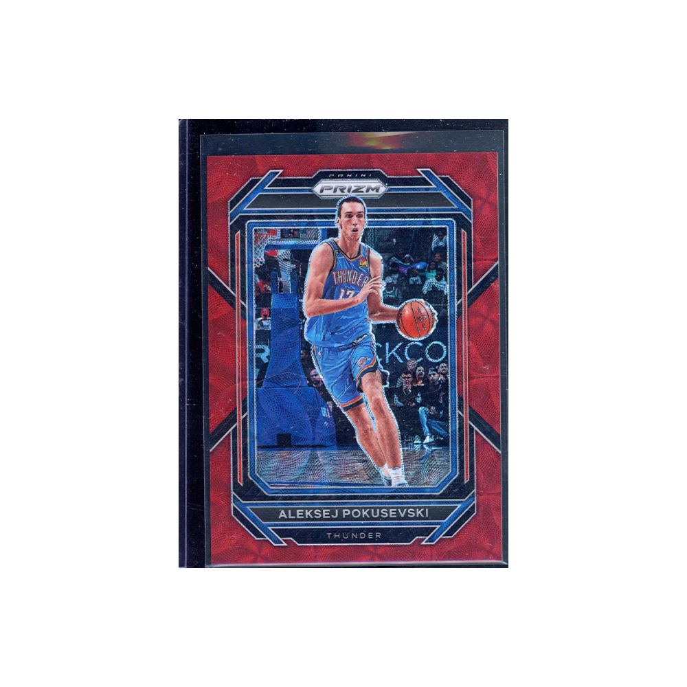 Aleksej Pokusevski 2022-23 Panini Prizm Basketball Red Choice Prizm /88