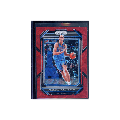 Aleksej Pokusevski 2022-23 Panini Prizm Basketball Red Choice Prizm /88