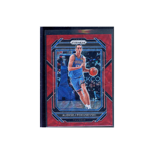 Aleksej Pokusevski 2022-23 Panini Prizm Basketball Red Choice Prizm /88