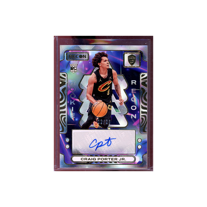 Craig Porter Jr. 2023-24 Panini Recon Basketball Rookie Car /25