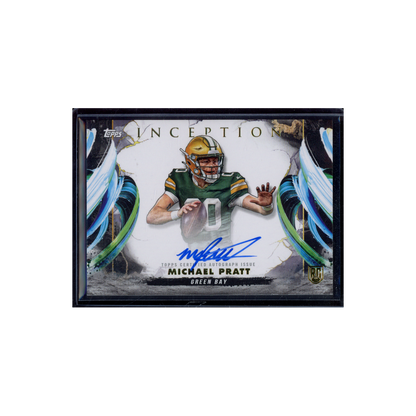 Michael Pratt 2024 Topps Inception Football Rookie On-Card Auto