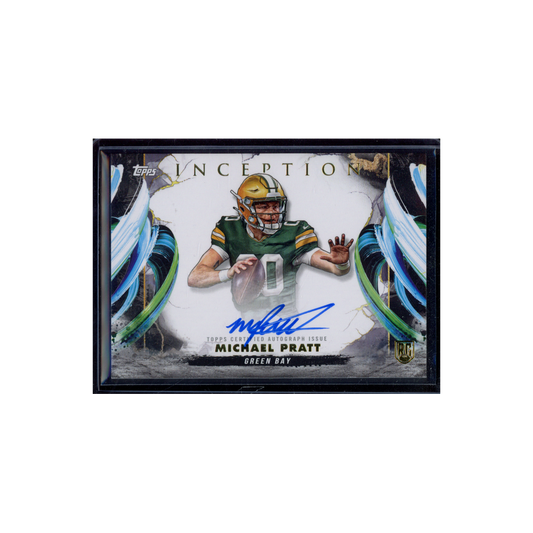 Michael Pratt 2024 Topps Inception Football Rookie On-Card Auto