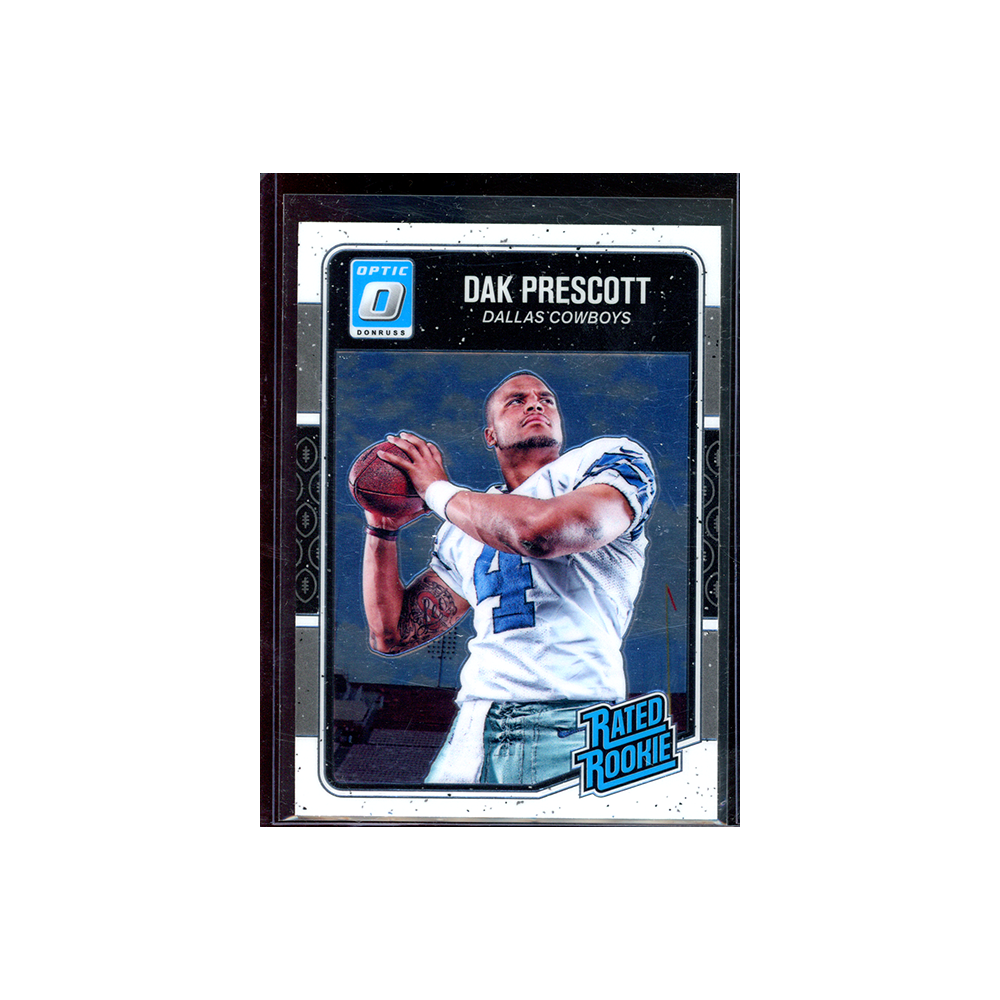 Dak Prescott 2016 Panini Donruss Optic Football Rated Rookie