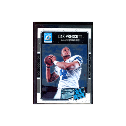 Dak Prescott 2016 Panini Donruss Optic Football Rated Rookie