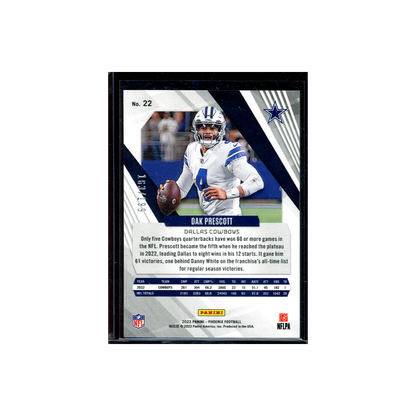 Dak Prescott 2023 Panini Phoenix Football Red Seismic /199