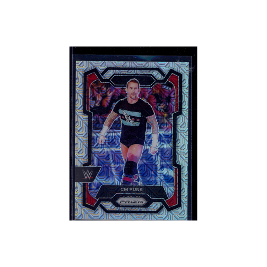 CM Punk 2024 Panini Prizm WWE Mojo Prizm /25