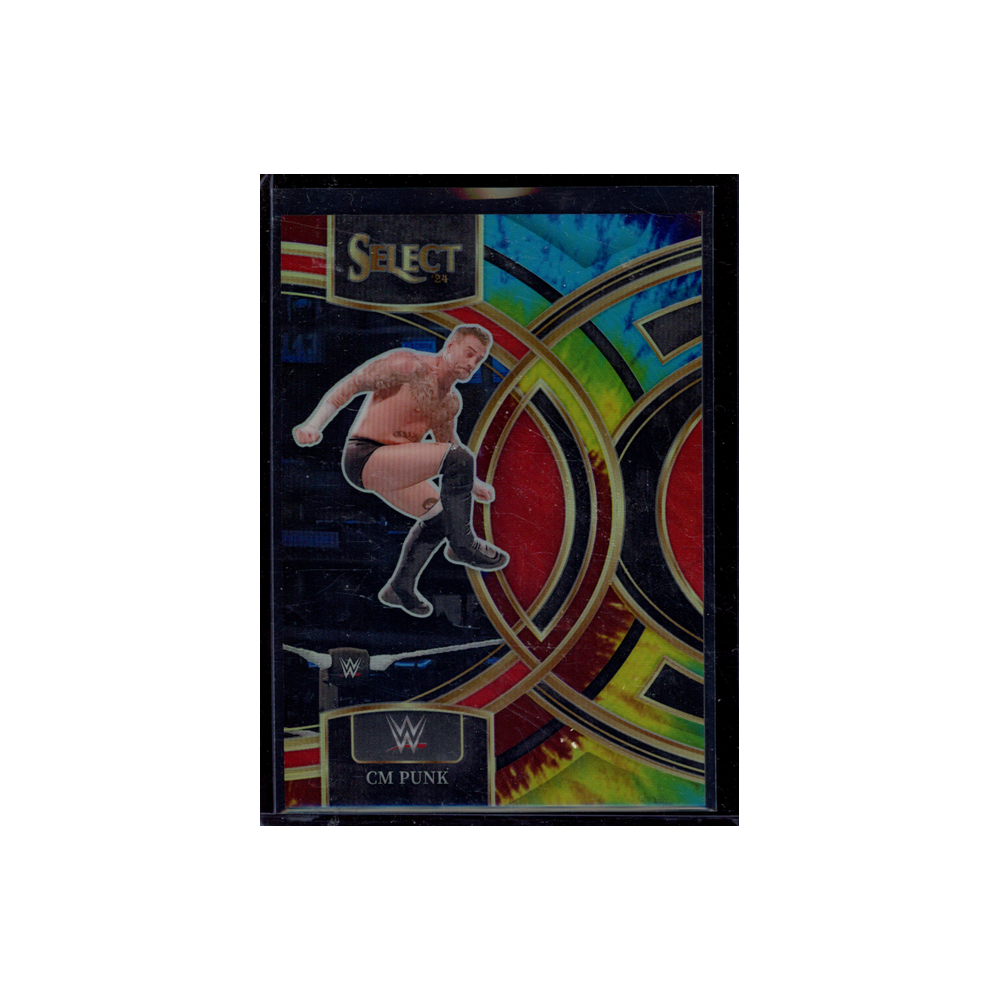 CM Punk 2024 Panini Select WWE Tie-Dye /25
