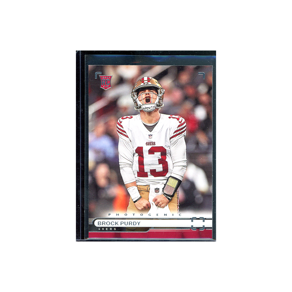 Brock Purdy 2022 Panini Chronicles Photogenic Football Rookie