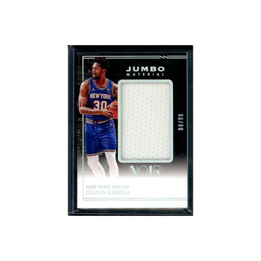 Julius Randle 2020-21 Panini Noir Basketball Jumbo Material Patch /99