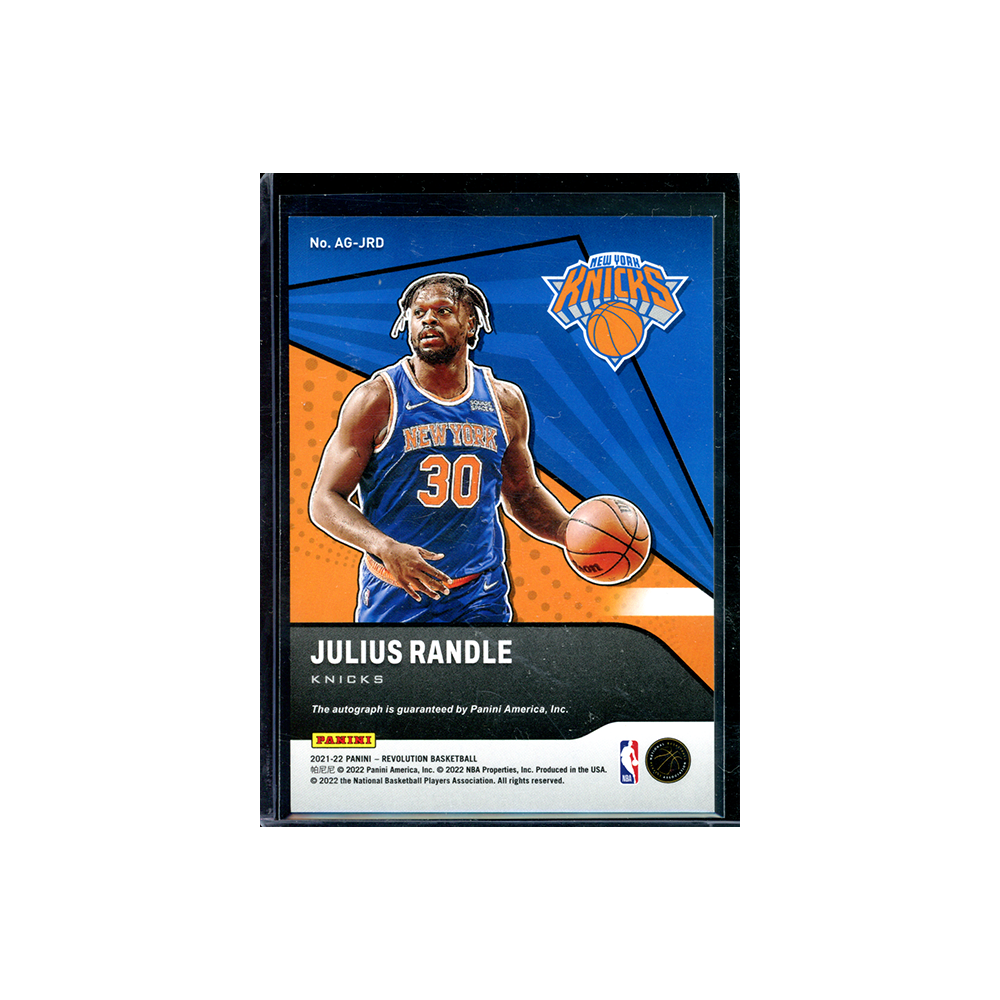 Julius Randle 2021-22 Panini Revolution Basketball Auto