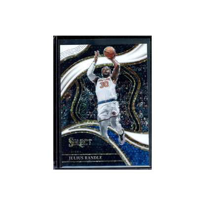 Julius Randle 2023-24 Panini Select Basketball White Disco Courtside /75