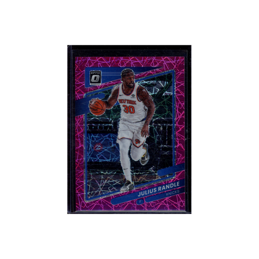 Julius Randle 2021-22 Panini Donruss Optic Pink Velocity /79