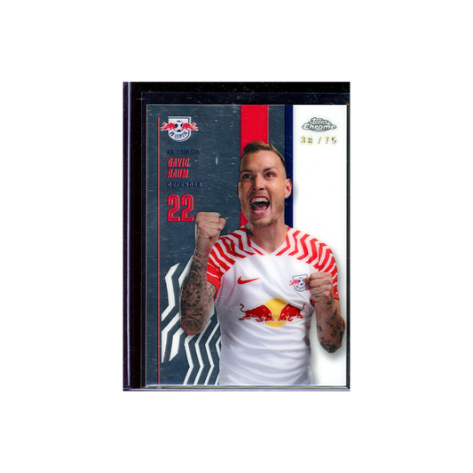 David Raum 2023-24 Topps Chrome RB Leipzig Soccer /75