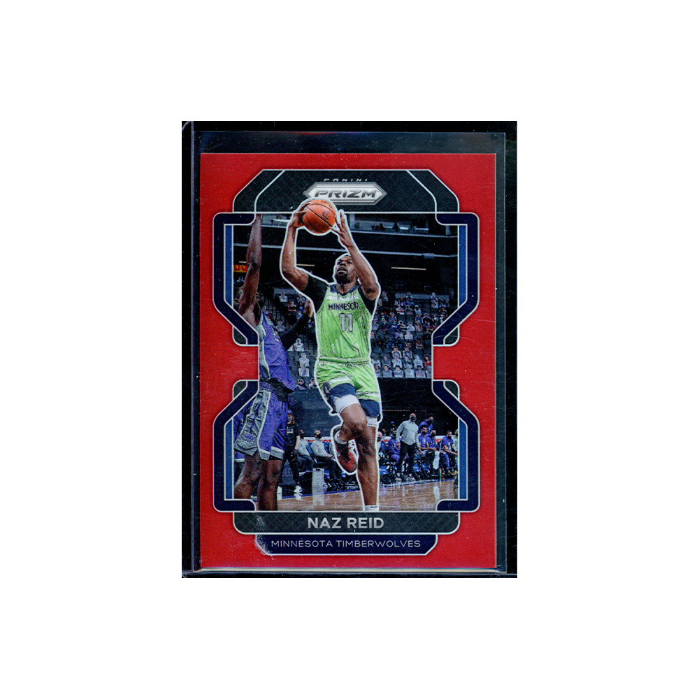 Naz Reid 2021-22 Panini Prizm Basketball Red Prizm /299