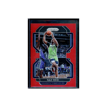 Naz Reid 2021-22 Panini Prizm Basketball Red Prizm /299