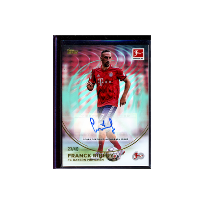 Franck Ribery 2023-24 Topps 60 Years of Bundesliga Soccer Auto /40