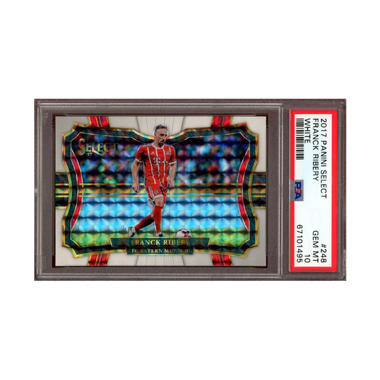 Franck Ribery 2017 Panini Select White /99 PSA 10