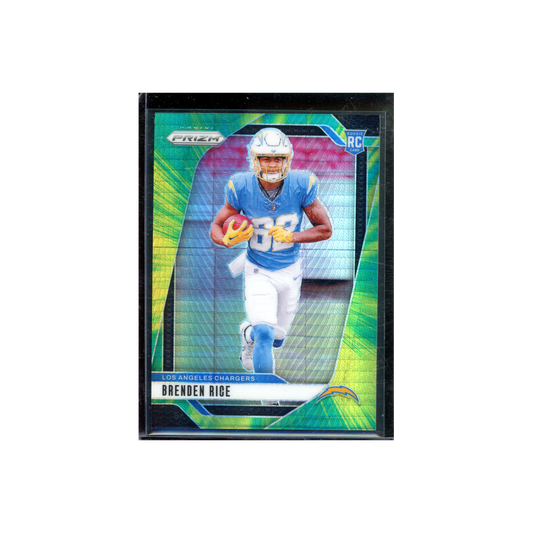 Brenden Rice 2024 Panini Prizm Football Hyper Prizm Rookie /180