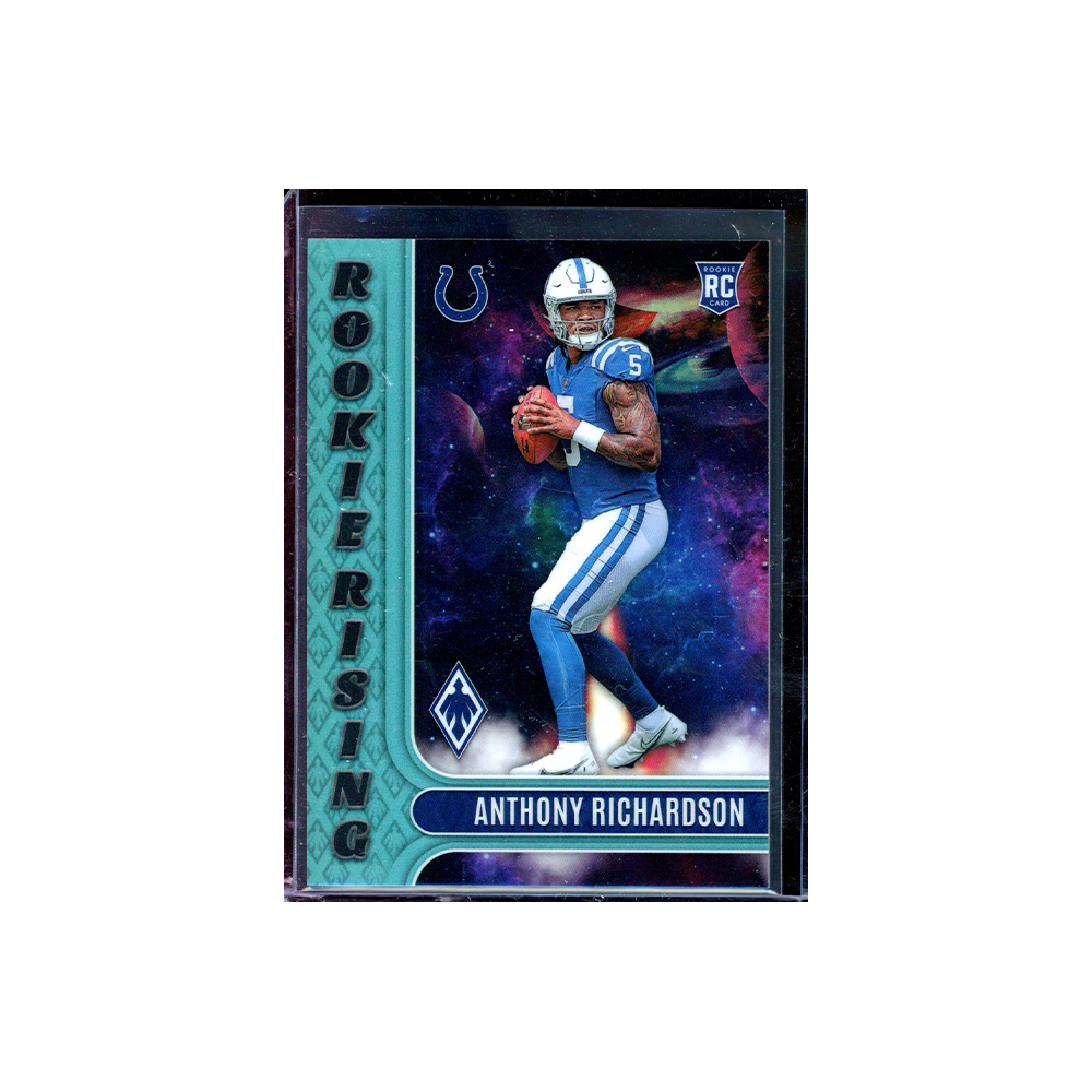 Anthony Richardson 2023 Panini Phoenix Football Rookie Rising Teal /150