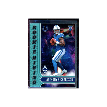 Anthony Richardson 2023 Panini Phoenix Football Rookie Rising Teal /150