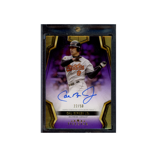 Cal Ripken Jr 2024 Topps Five Star Auto /50
