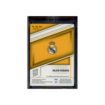 Arjen Robben 2022-23 Panini Donruss Elite Soccer Pen Pals Auto /3