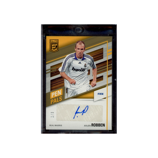 Arjen Robben 2022-23 Panini Donruss Elite Soccer Pen Pals Auto /3
