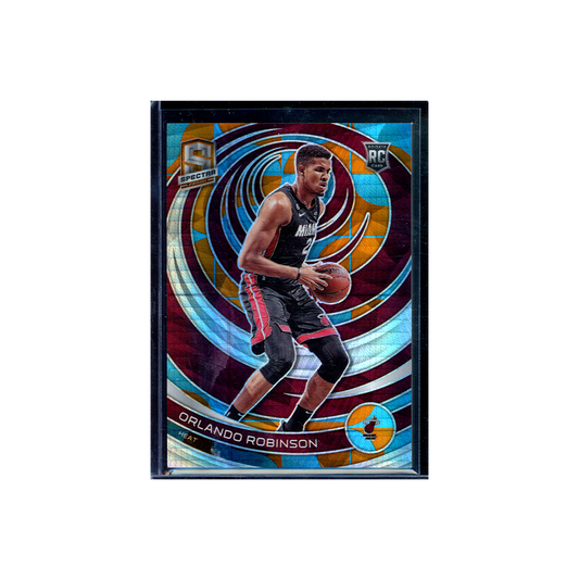 Orlando Robinson 2022-23 Panini Spectra Basketball Orange Blue Asia Rookie /49