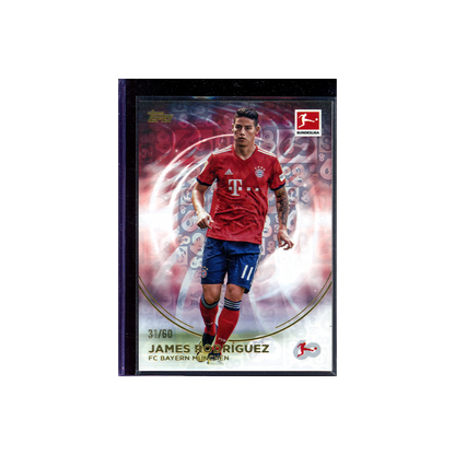 James Rodriguez 2023-24 Topps 60 Years of Bundesliga Soccer /60