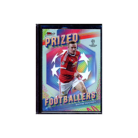 Wayne Rooney 2023-24 Topps Finest UCC Soccer Prized Footballers