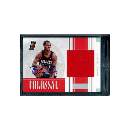 Brandon Roy 2010 Panini Basketball Colossal Patch Auto /25