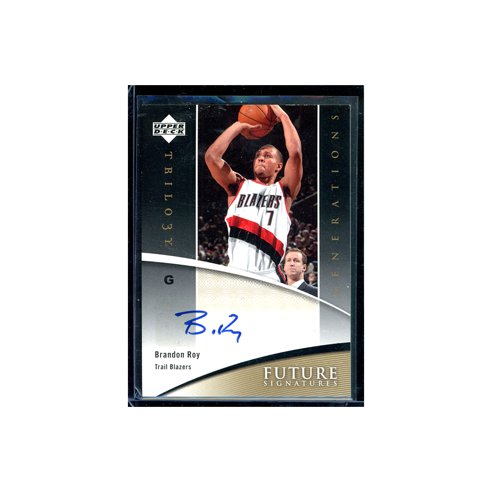 Brandon Roy 2006-07 Upper Deck NBA Trilogy Future Signatures Auto