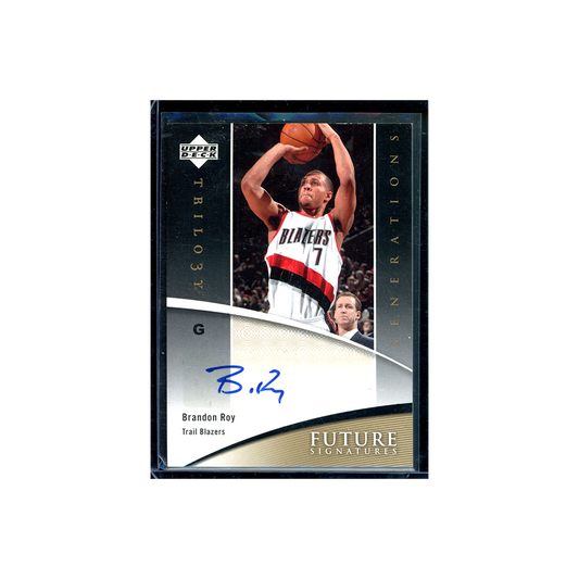 Brandon Roy 2006-07 Upper Deck NBA Trilogy Future Signatures Auto