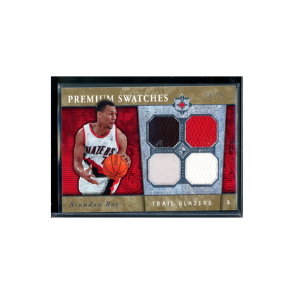 Brandon Roy 2006-07 Upper Deck NBA Ultimate Collection Premium Swatches /75