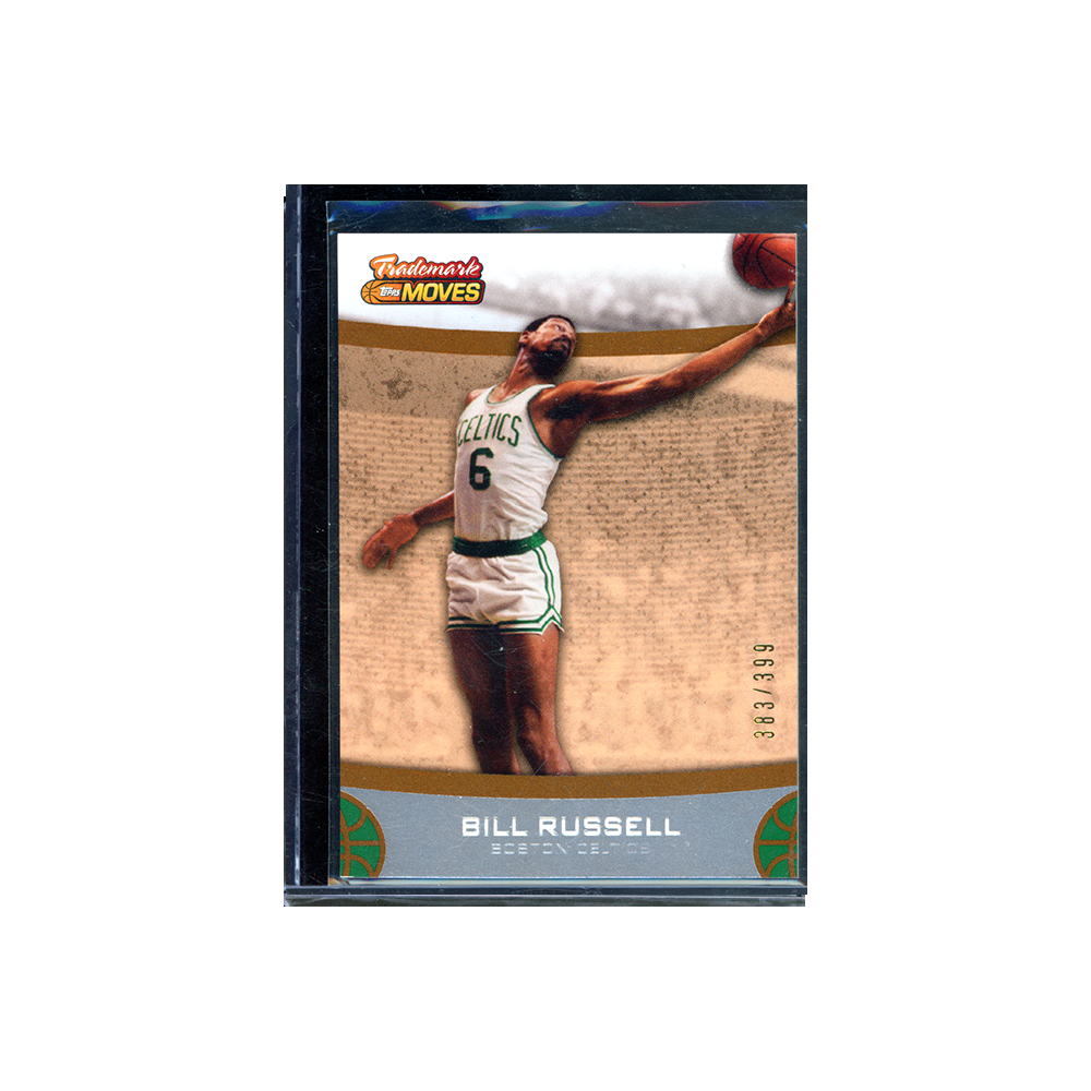 Bill Russell 2007 Topps Basketball Trademark Moves /399