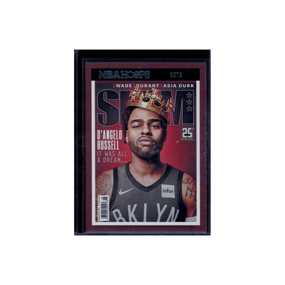 D'Angelo Russell 2021-22 Panini Hoops Basketball SLAM #221