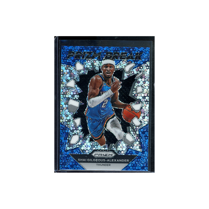 Shai Gilgeous-Alexander 2023-24 Panini Prizm Basketball Prizm Break Fast Break